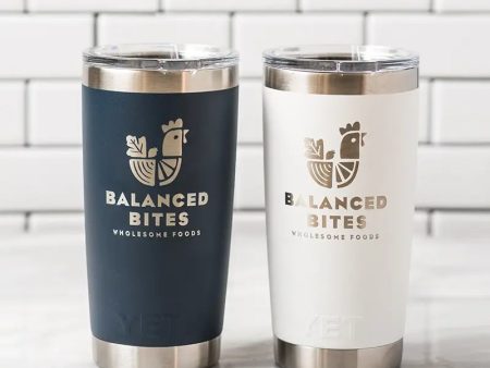 Balanced Bites Logo YETI Tumbler, 20oz For Sale