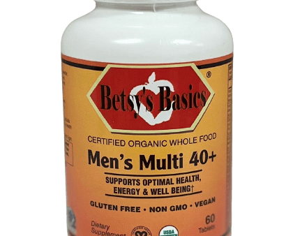 Certified Organic Whole Food Men s Multi 40+, 60 tab Sale