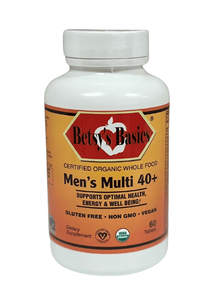 Certified Organic Whole Food Men s Multi 40+, 60 tab Sale