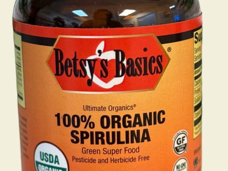 100% Organic Spirulina 500 mg, 100 vtab (item 141) Online now