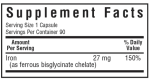 Albion Extra-Strength Chelated Iron 27 MG, 90 vcap Hot on Sale