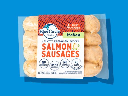 Italian Salmon Sausages Online now