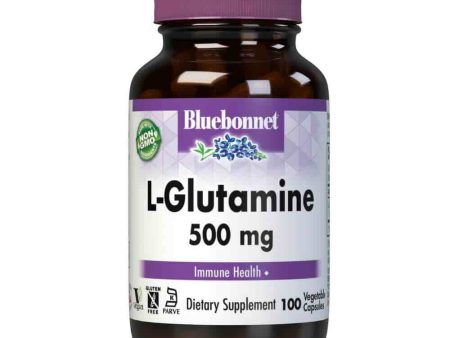 L-Glutamine 500 mg, 100 vcaps For Discount