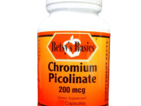 Chromium Picolinate 200 mcg, caps Fashion