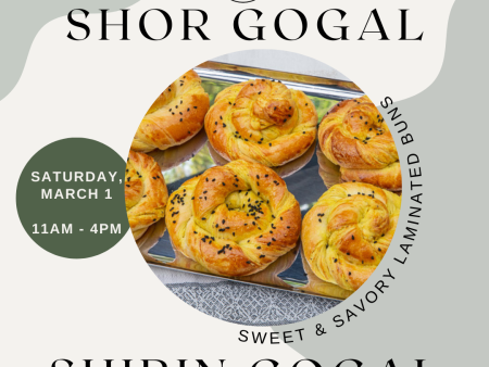 MARCH 1, 2025: Shor & Shirin Gogal - Spring Equinox Buns Sale