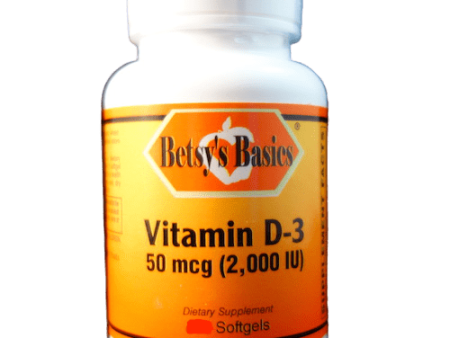 Vitamin D-3 2,000 IU, sgels For Discount