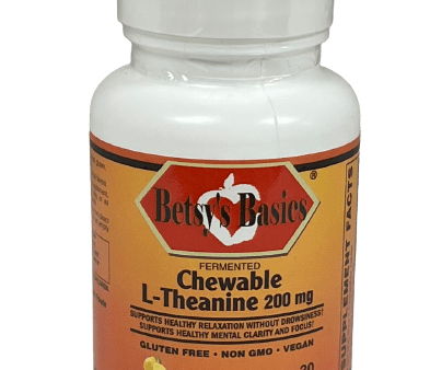 Chewable L-Theanine 200 mg, 30 chews Fashion