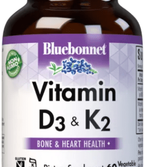 Vit D3 & K2 100mcg, 60 vcap Supply