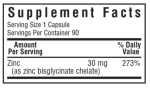 Albion Chelated Zinc, 90 VCAP For Sale