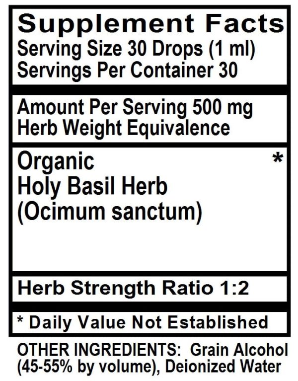 Holy Basil, 1 oz Hot on Sale