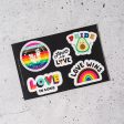 “Love is Love” Pride 2021 T-Shirt & Sticker Sheet Discount