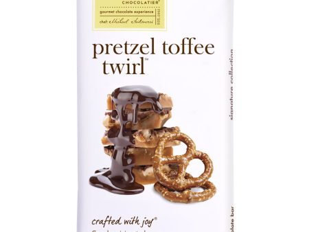 Pretzel Toffee Twirl Chocolate Bar Supply