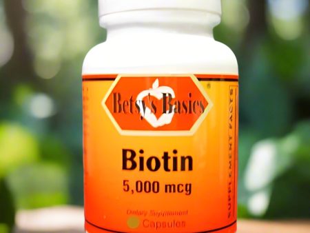 Biotin 5,000 mcg, caps Online Sale