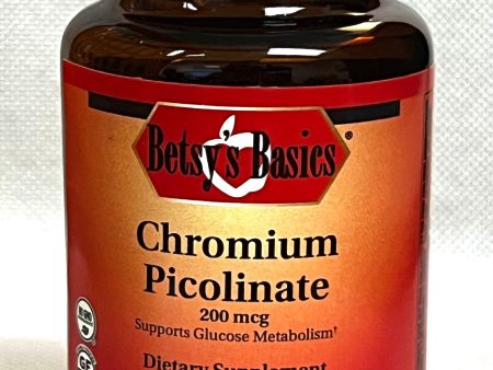 Chromium Picolinate 200 mcg, 100 cap on Sale