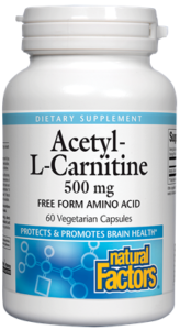 ACETYL-L-CARNITINE 500 MG, 60 VCAP Online