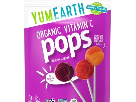 Yum Earth Organic Vitamin C Pops Family Bag For Discount