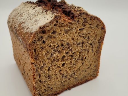 100% Whole Einkorn Sourdough with Flax Hot on Sale