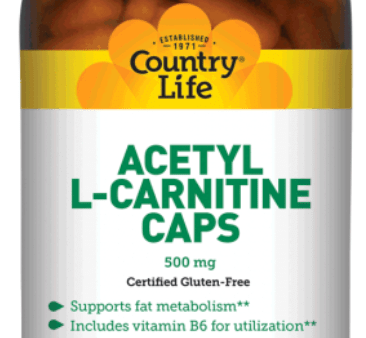 ACETYL L-CARNITINE 500 MG, 60 vcap Online Sale