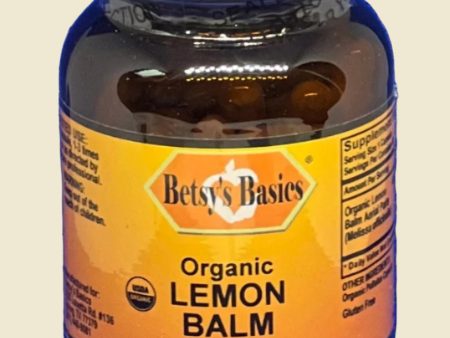 Lemon Balm, Certified Organic, 90 vcap Online Hot Sale