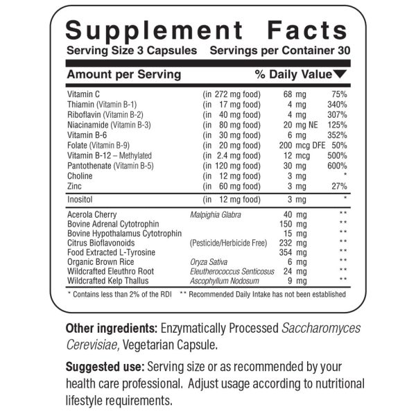 High Stress Adrenal Supply