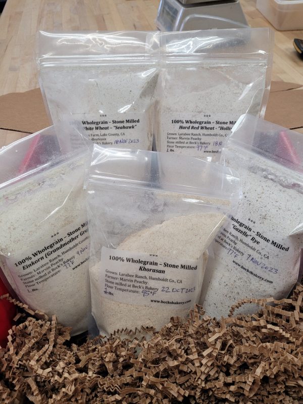 Flour Flight - 5 Whole Grain Flours - Local Pick-up only (Farmer s Market) For Cheap