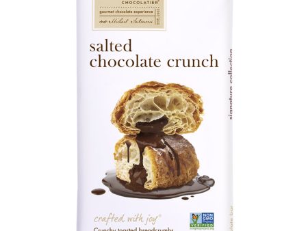 Salted Chocolate Crunch Chocolate Bar Hot on Sale