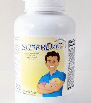 SuperDad - 180 Veg Capsules Hot on Sale