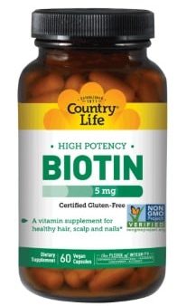 HIGH POTENCY BIOTIN 5 MG, VCAPS For Sale