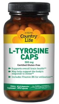 L-TYROSINE 500 MG, VCAPS Online now