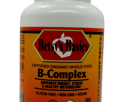 Certified Organic Whole Food B Complex, 60 tab For Sale