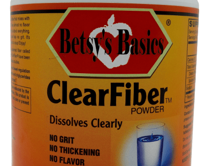 Clear Fiber Powder, 5 oz Supply