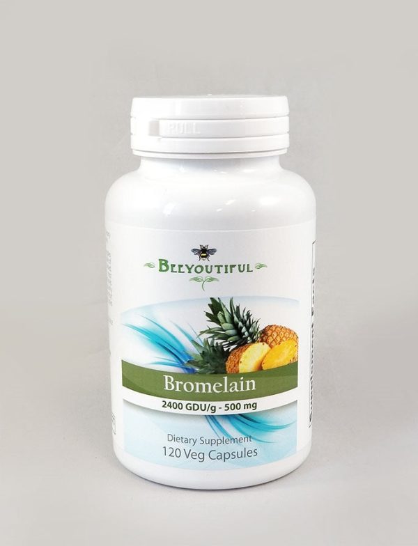 Bromelain - 120 Veg Capsules Hot on Sale