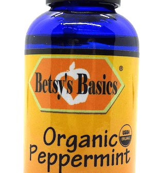 Certified Organic Peppermint Essential Oil, 1 oz Online Sale