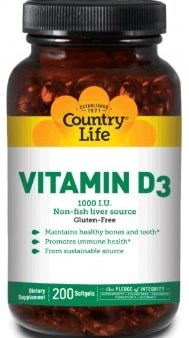 VITAMIN D3 1,000 I.U., 200 SGEL Discount