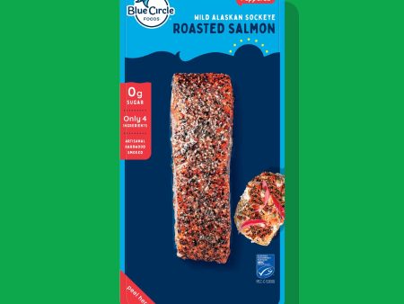 Peppered Roasted Alaskan Sockeye Hot on Sale