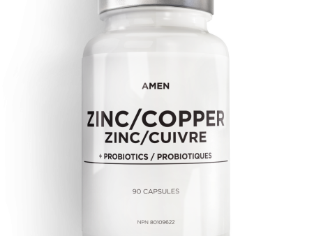 Amen Zinc Copper with Probiotics CA For Cheap