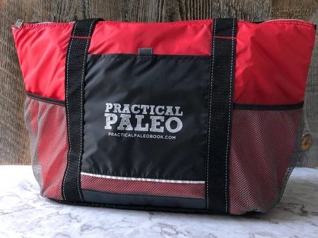 Insulated Cooler Tote, Practical Paleo branded For Cheap