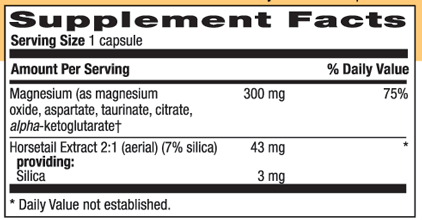 MAGNESIUM WITH SILICA 300 MG, VCAPS Online now