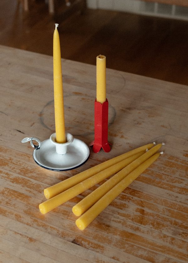 Yellow Beeswax Candles For Sale