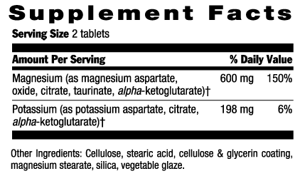 MAGNESIUM - POTASSIUM - ASPARTATE, TABS Fashion