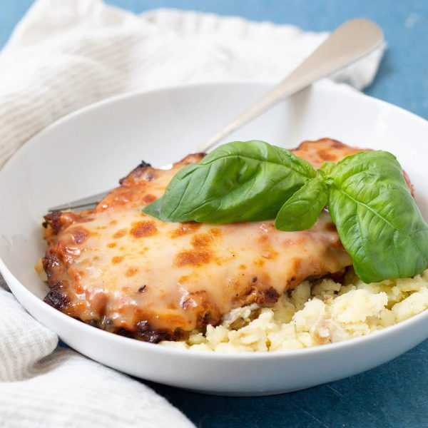 Chicken Parmigiana with Mashed Potatoes Online Hot Sale