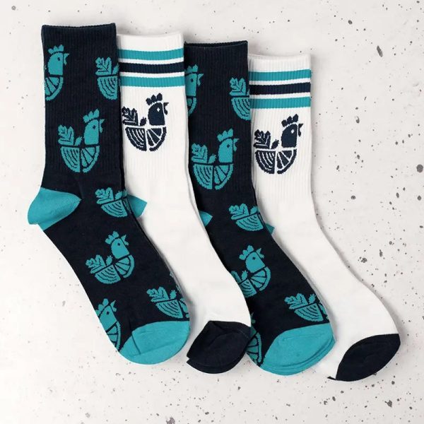 Balanced Bites Logo  Chuck  Socks (2-pack) Online Hot Sale