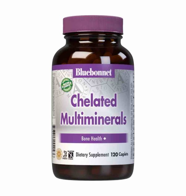 High Potency Chelated Multiminerals, 120 caplets Fashion