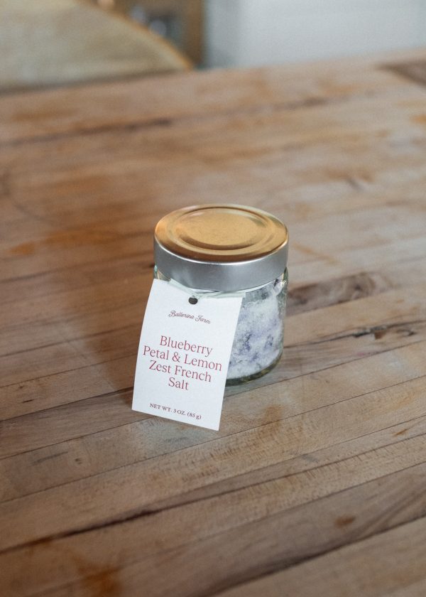 Blueberry Petal & Lemon Zest French Salt Online Hot Sale