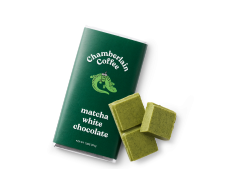 matcha white chocolate bar For Cheap