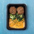 Jalapeño Bacon Burgers with Broccoli & Mashed Sweet Potatoes Cheap