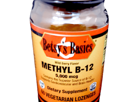 Methyl B-12 5,000 mcg, 60 vloz (item 203) Hot on Sale