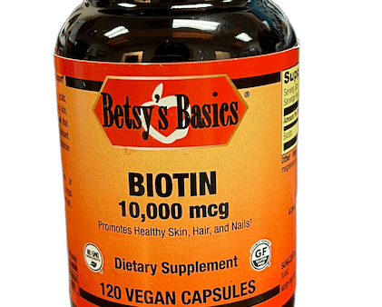 Biotin 10,000 mcg Veg Caps 120 Online