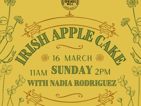 MARCH 16, 2025: Irish Apple Cake For Discount