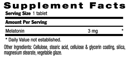 MELATONIN 3 MG RAPID RELEASE 90 TAB Online Sale